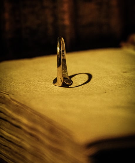 9ct & Silver signet ring
