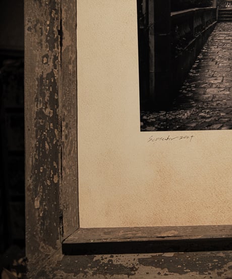 19世紀の石畳[Photo +Frame SET]