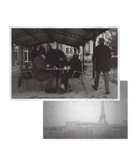 PARIS PHOTO POST CARD [ Chess in the park ]