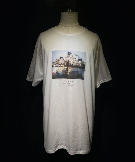 PARIS PHOTO TEE [ Rain and bicycle ]