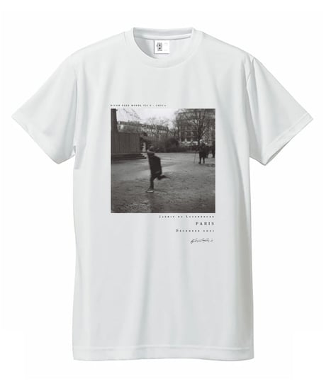 PARIS PHOTO TEE [ The running boy ]
