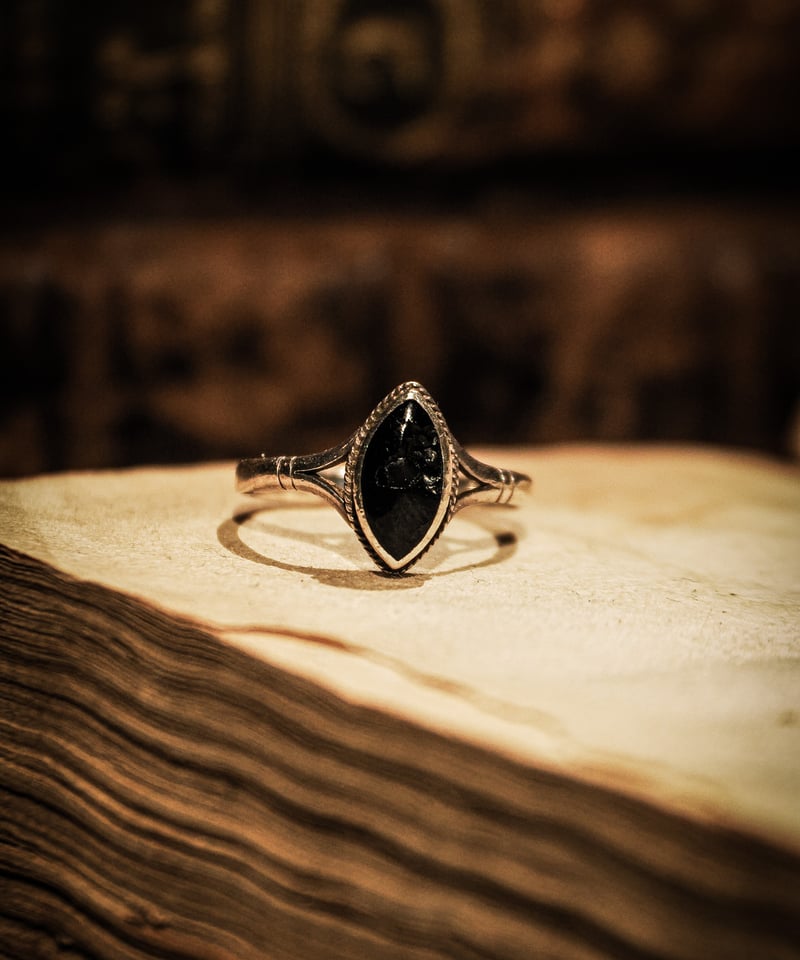 A&G onyx silver925 ring 超希少 正規品 鑑定済 レア A&G onyx