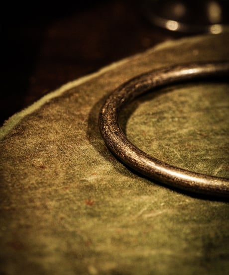 Machine parts brass bracelet