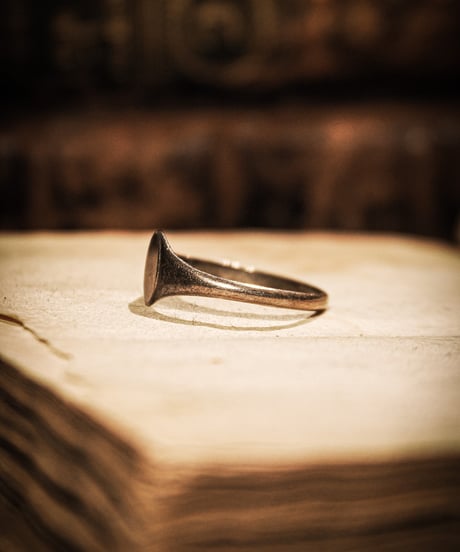 England sterling silver signet ring