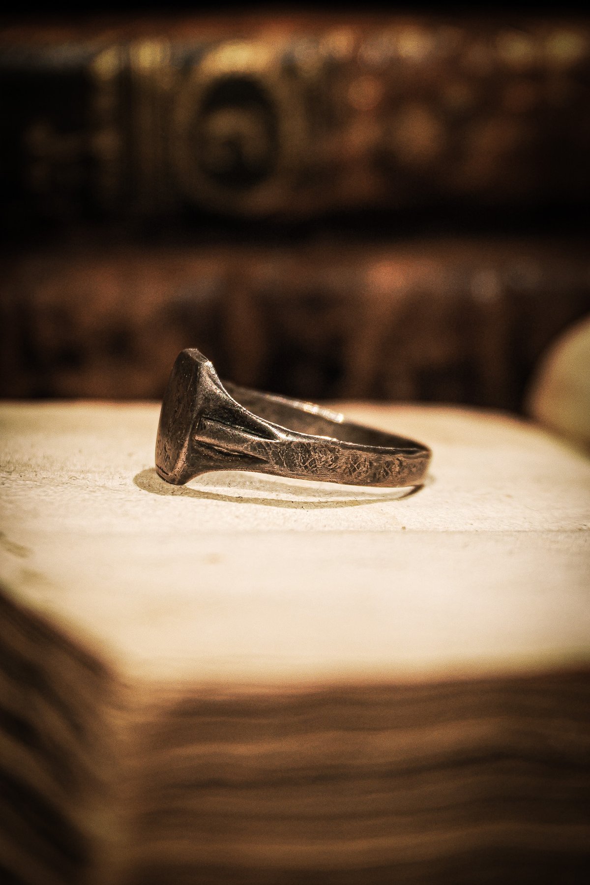 アンティーク　シグネイチャーリング　UK 　1918年 アンティークシグネイチャーリングUK 1918年