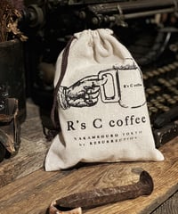R's C coffee Drawstring bag (LOGO)