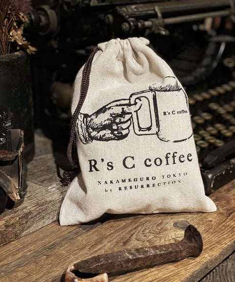 R's C coffee Drawstring bag (LOGO)