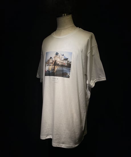 PARIS PHOTO TEE [ Rain and bicycle ]