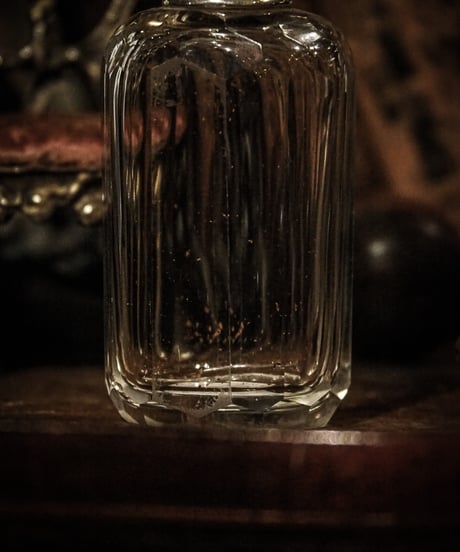 1900's Victorian Silver Topped Dressing Table Bottle