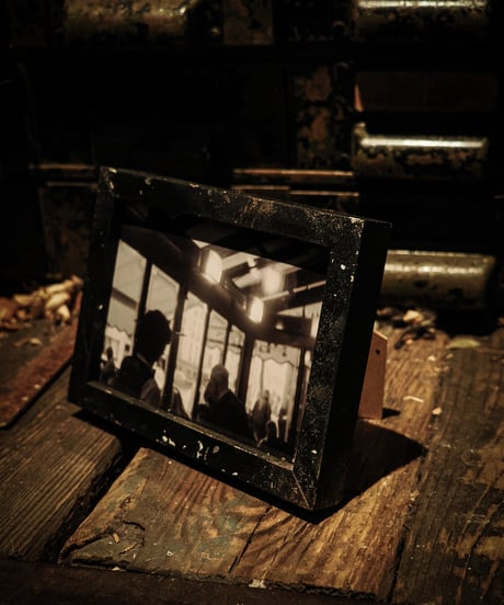 [Cafe] 1950's Camera Photo in Paris + Frame SET