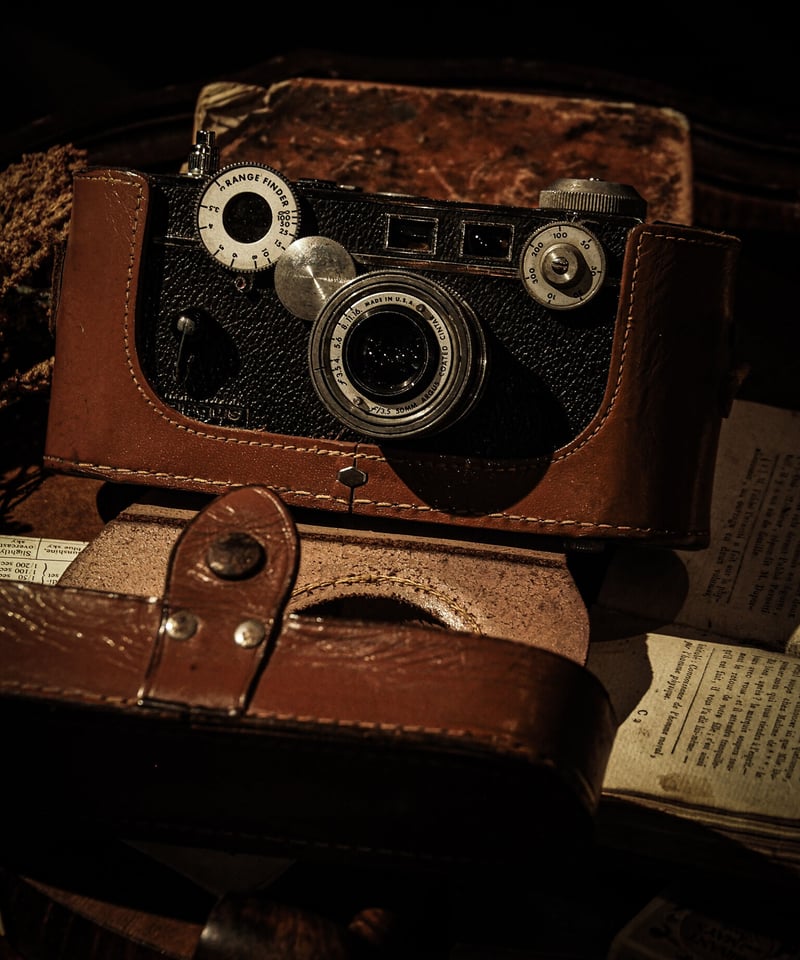 レザーケース付き Argus C3 from 1930's - 1960's [Film c レザーケース付き Argus C3 from 1930's - 1960's [Film c