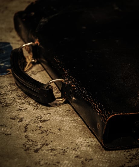 French Vintage Leather Diplomatic Briefcase / 1950–60s “Valise Diplomatique”