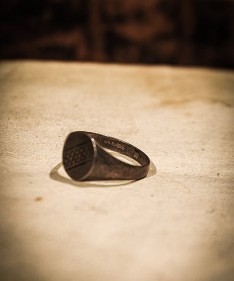 1600-1650's Elizabethan Sterling Silver Signet Ring