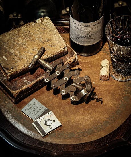 Accordion antique corkscrew