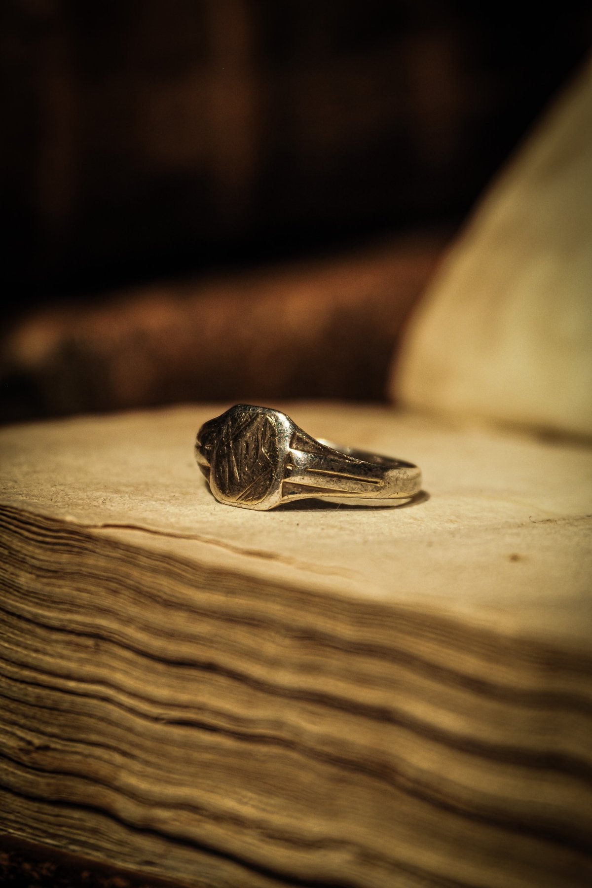 9gold & Silver signet ring | WAIOKIRY