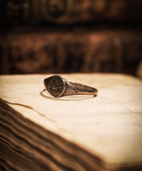 England sterling silver signet ring