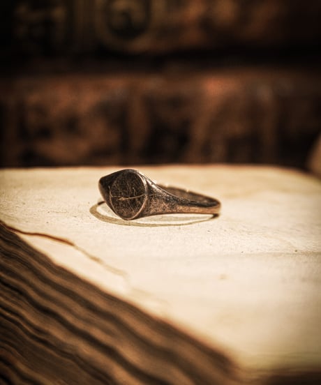 England sterling silver signet ring