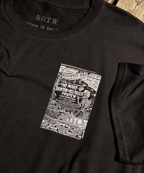 H.O.T.W graphic Tee #1 (BLACK)
