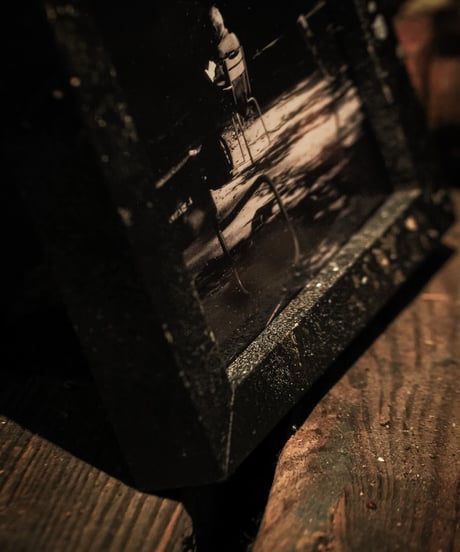 [Park] 1950's Camera Photo in Paris + Frame SET