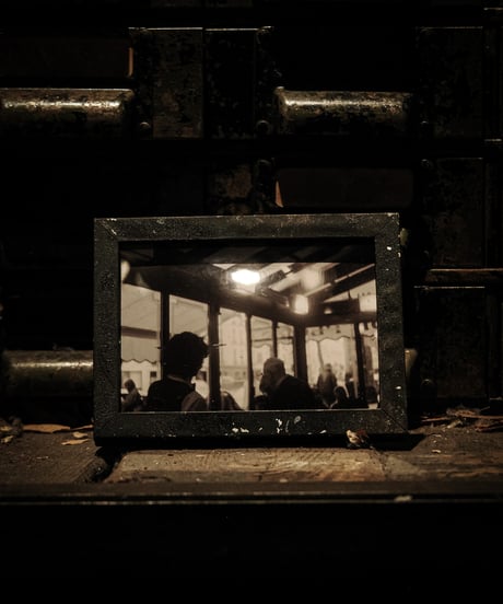[Cafe] 1950's Camera Photo in Paris + Frame SET