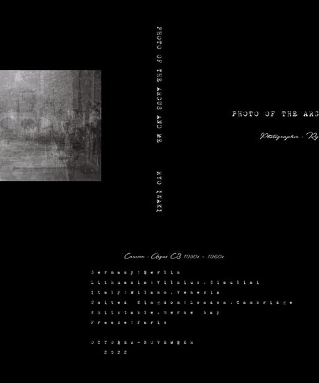 PHOTO BOOK [PHOTO OF THE ARGUS AND ME] P128 Size : A4