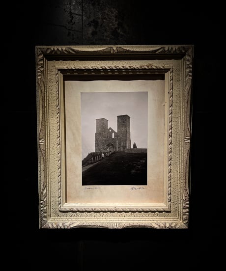 Reculver towers and roman fort [Photo +Frame SET]