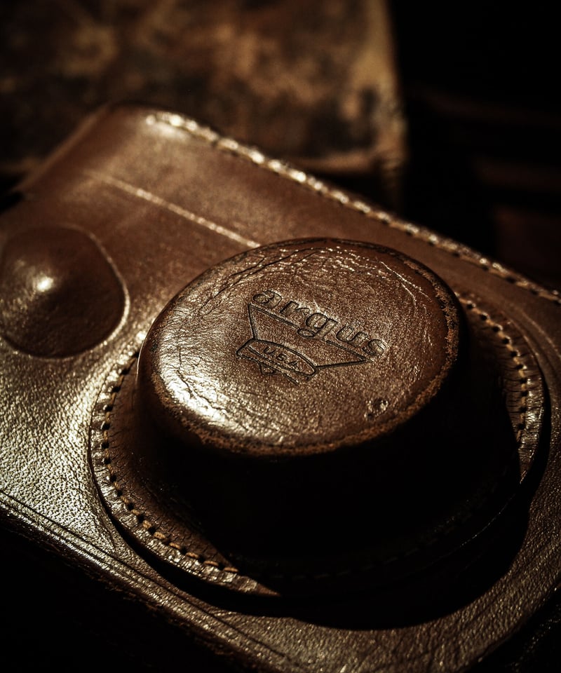 レザーケース付き Argus C3 from 1930's - 1960's [Film c
