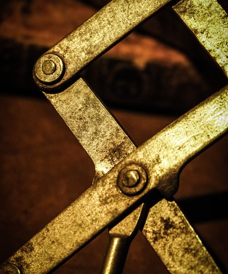 Accordion antique corkscrew