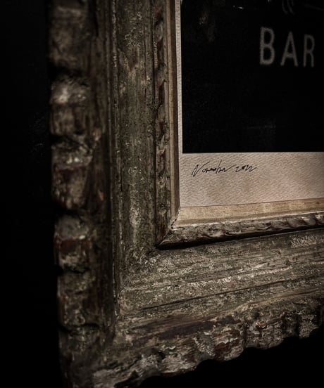 Cafe window [Photo +Frame SET]