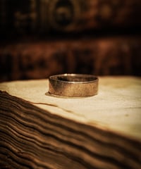 Slap vintage sterling silver ring