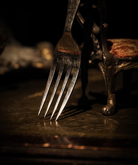 Vintage British Silver-Plated Fork