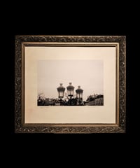 大聖堂にある街灯[Photo +Frame SET]