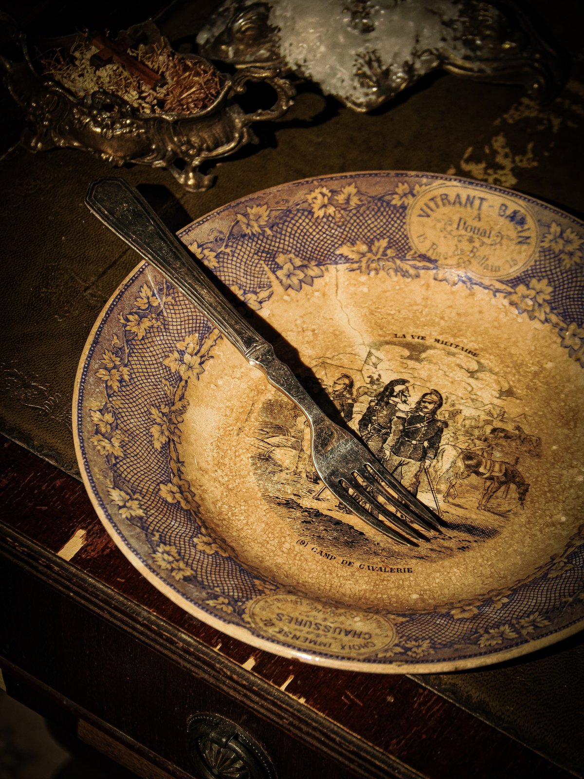 Vintage British Silver-Plated Fork | WAIOKIRY