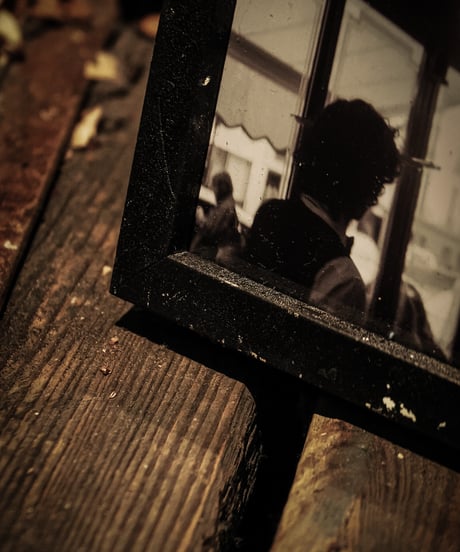 [Cafe] 1950's Camera Photo in Paris + Frame SET