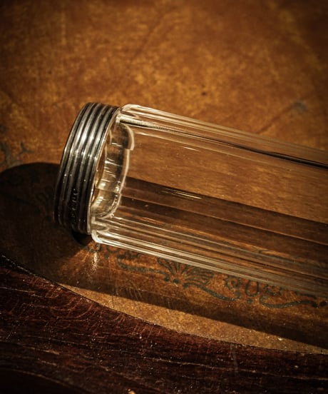 1904's Victorian Silver Topped Dressing Table Bottle
