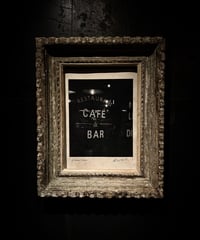 Cafe window [Photo +Frame SET]