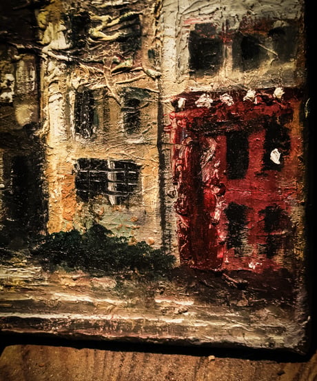 [Street] Oil painting by Kaze