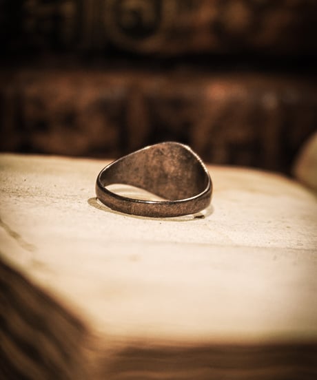 1600-1650's Elizabethan Sterling Silver Signet Ring