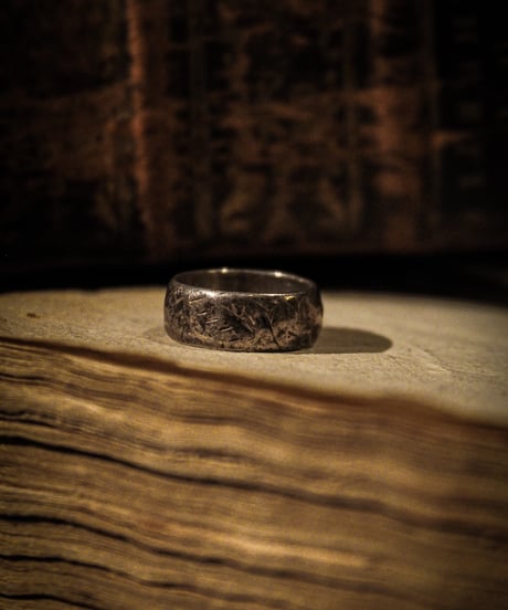 Slap vintage sterling silver ring