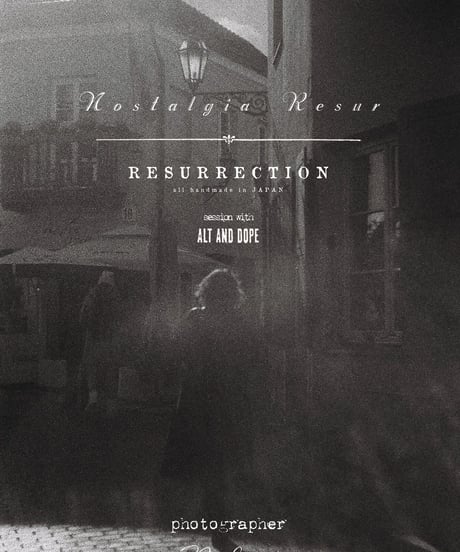 Nostalgia Resur -fragrance- [RESURRECTION × ALT AND DOPE × RYO IWAKI] ※限定25点