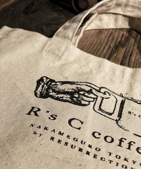 R's C coffee Mini hand bag (LOGO)