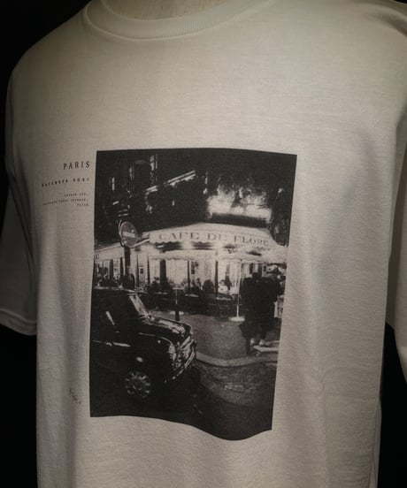 PARIS PHOTO TEE [ Cafe de flore ]
