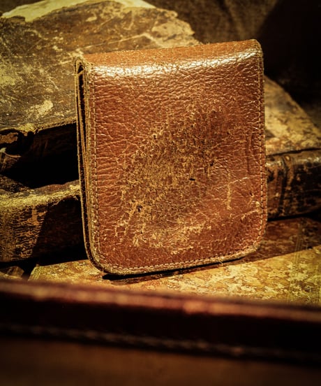 3P pocket vintage leather wallet