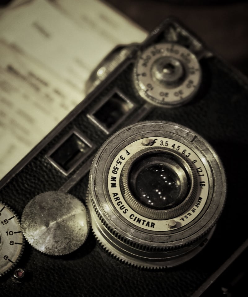 Argus C3 from 1930's - 1960's [Film camera] 03