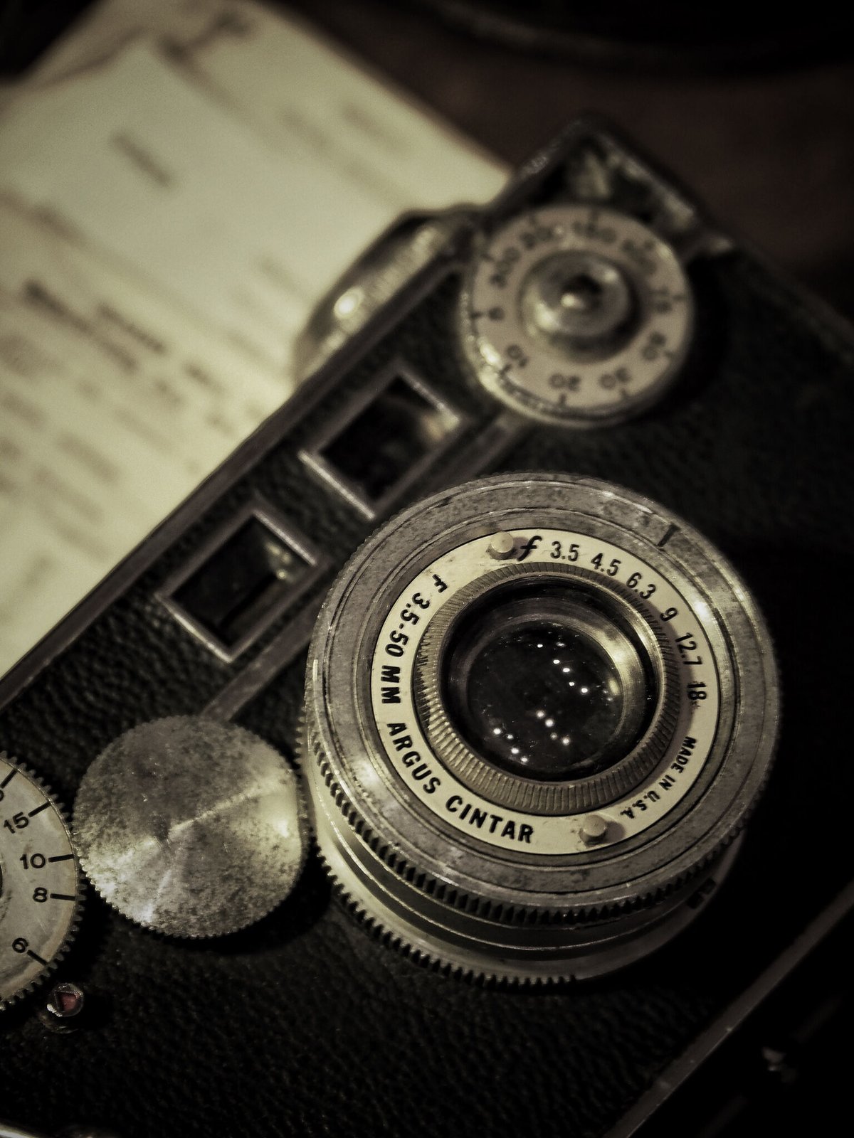 Argus C3 from 1930's - 1960's [Film camera] 03