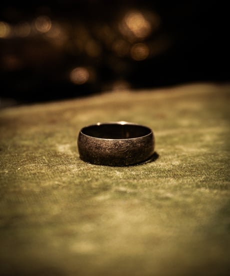 Subdued vintage silver ring