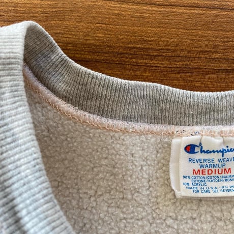 80'S CHAMPION REVERSE WEAVE ピンクステッチ