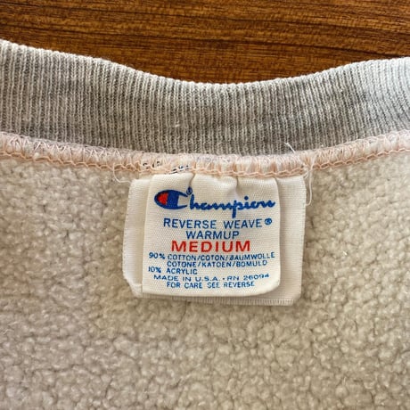 80'S CHAMPION REVERSE WEAVE ピンクステッチ