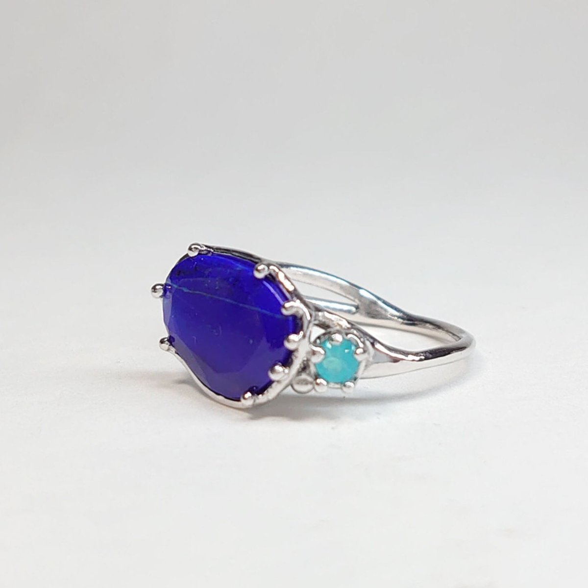 3R27 Silver(Rh) Ring (lapis lazuli) | la luce d