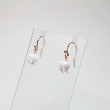 22P172 K10 Earrings (chalcedony)